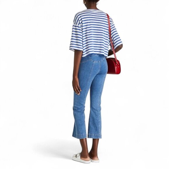 Veronica Beard carson high-rise kick-flare jeans Size 29 - Picture 3 of 12